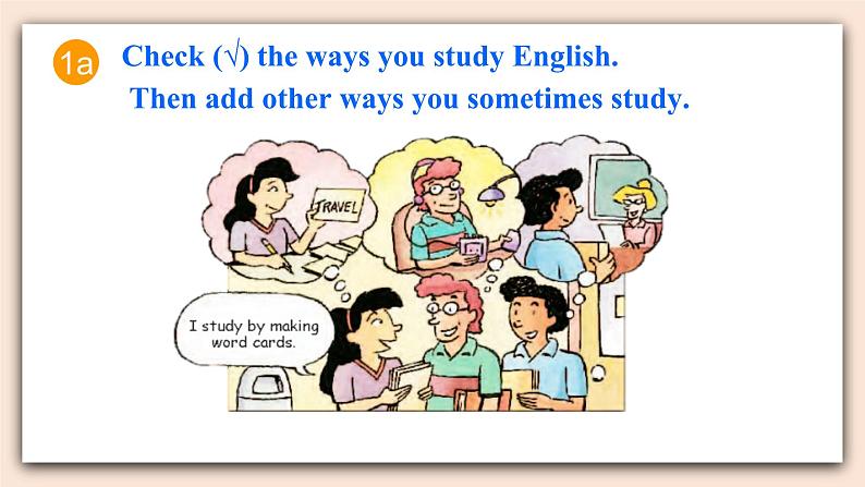 人教版英语九年级上册Unit 1 Section A （1a-2d ）（第1课时） 课件+教案+练习05