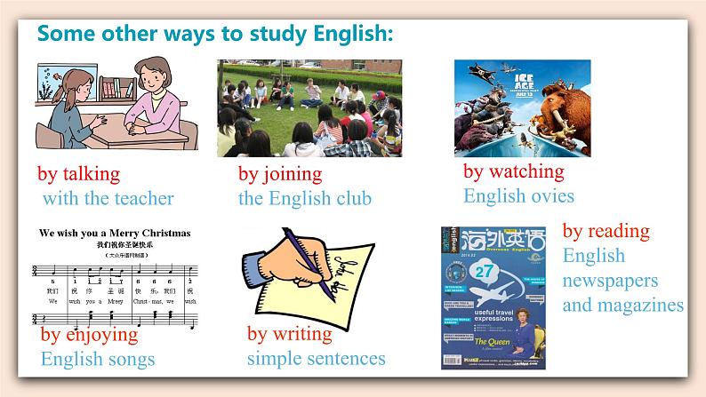 人教版英语九年级上册Unit 1 Section A （1a-2d ）（第1课时） 课件+教案+练习07