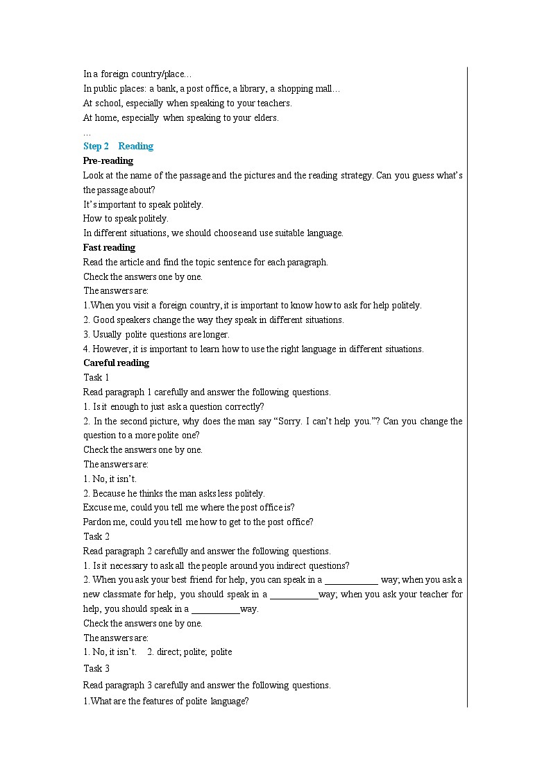 人教版英语九年级上册Unit 3 Section B（ 2a-2d） (第4课时 )课件+教案+练习02