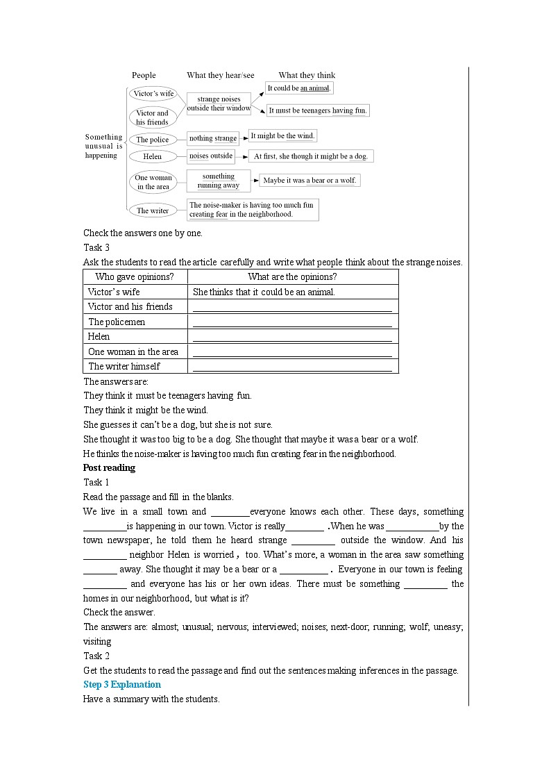 人教版英语九年级上册Unit 8  Section A （3a-4c ）(第2课时) 课件+教案+练习03