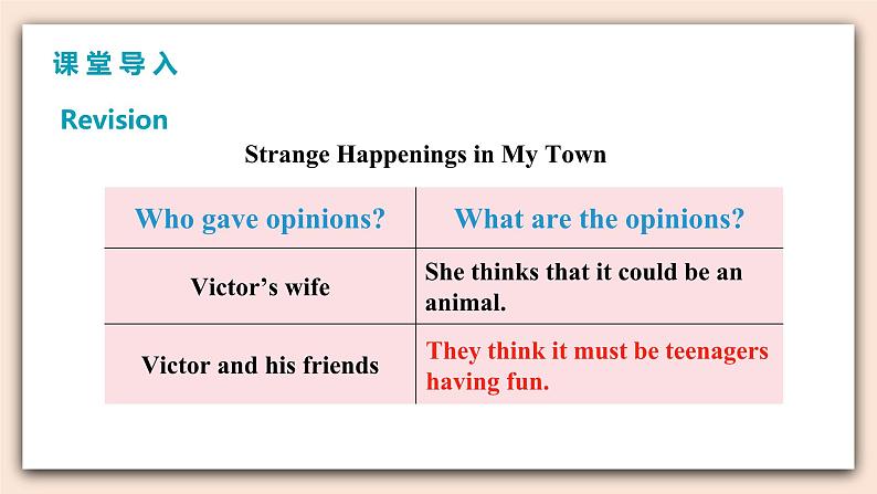 人教版英语九年级上册Unit 8  Section B （1a-1d ）(第3课时） 课件+教案+练习03