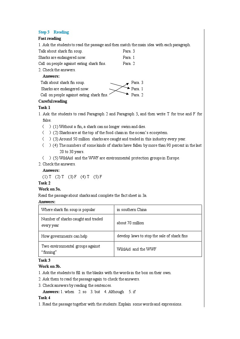 人教版英语九年级下册Unit 13 Section A (3a-4c)（第2课时）课件+教案+练习03