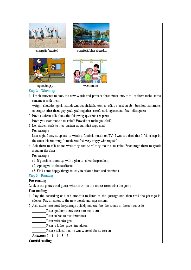 人教版英语九年级下册Unit 11 Section B（2a—2e）（第4课时） 教案02