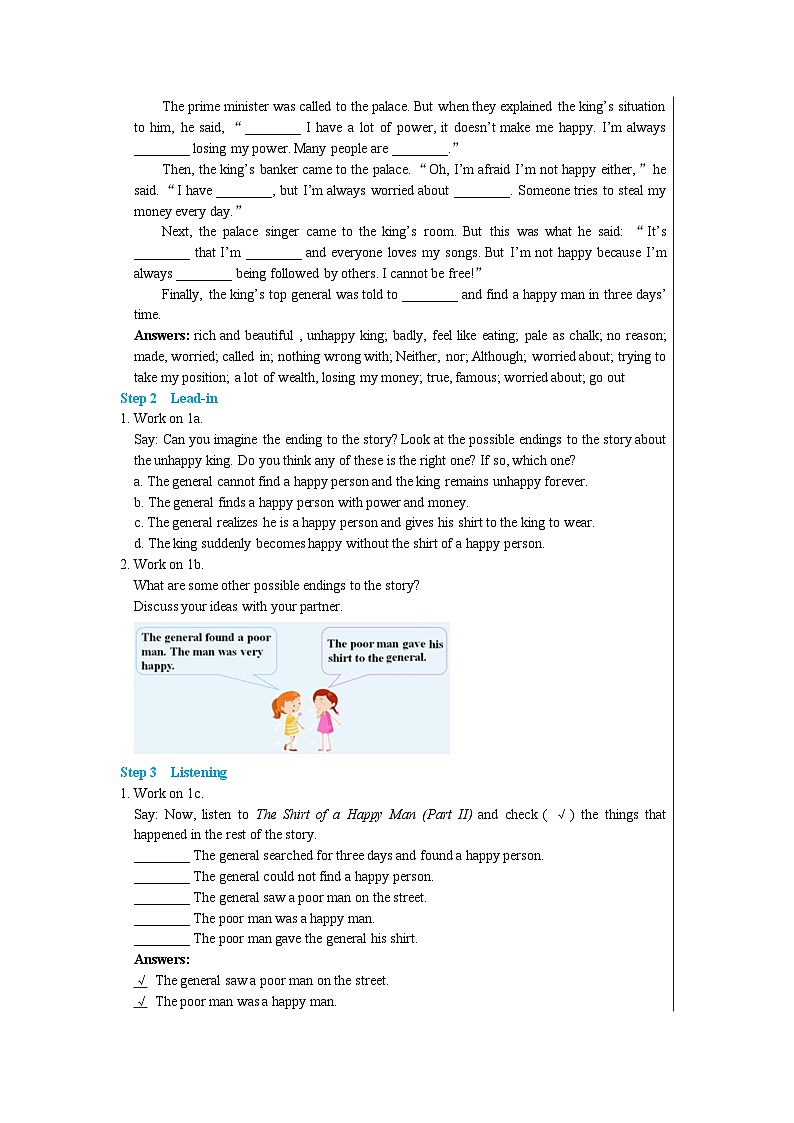 人教版英语九年级下册Unit 11Section B（1a—1e）（第3课时） 教案02