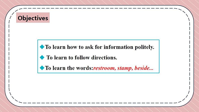 人教版英语九年级上册Unit 3  Could you please tell me where the restrooms are? Section A 1a-1c课件+音视频02