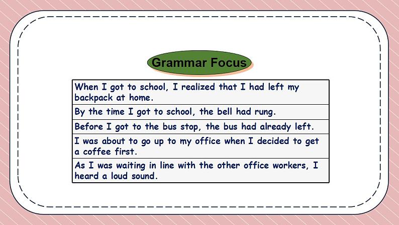 人教版英语九年级下册Unit 12 Life is full of the unexpected. Section A Grammar Focus-4c 课件04