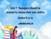 人教版英语九年级上册Unit 7 Section B 1a-1e 课件+教案