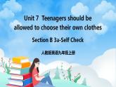 人教版英语九年级上册Unit 7 Section B 3a-Self Check 课件+教案