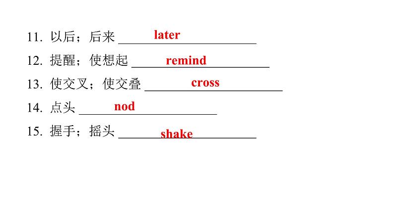 上海教育版英语八年级下册Module 1  Social communication Unit2 Body language课件04