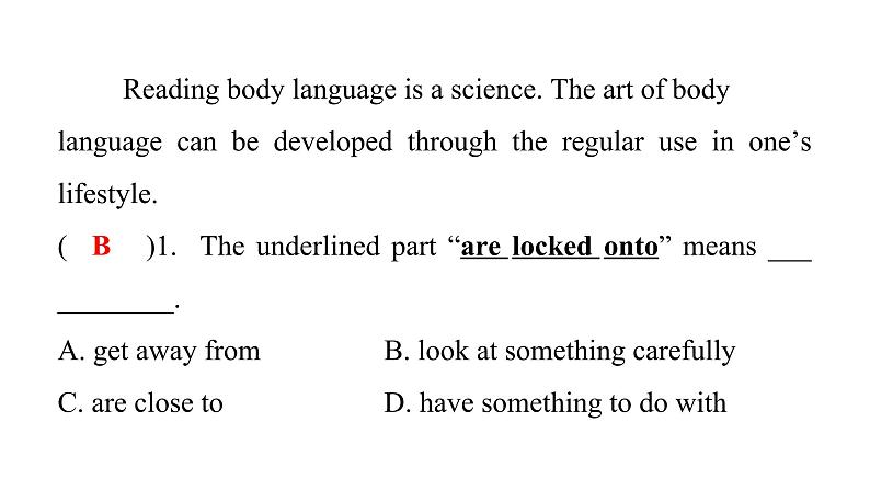 上海教育版英语八年级下册Module 1 Unit 2 第2课时Reading课后作业课件第7页