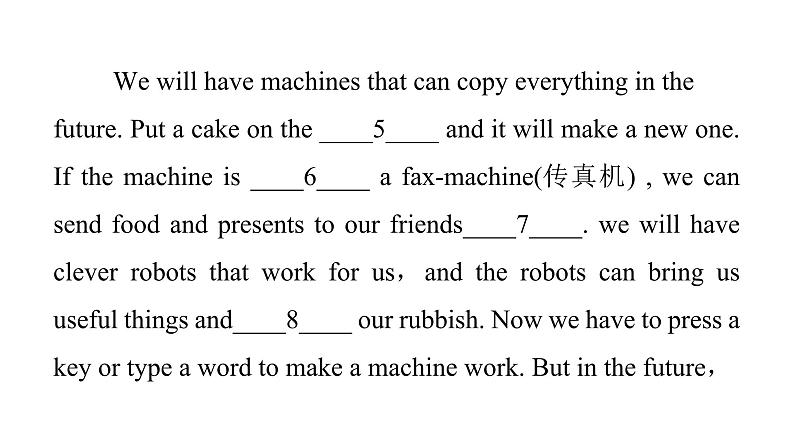 上海教育版英语八年级下册Module 4 Unit 8 第1课时Vocabulary课后作业课件第8页