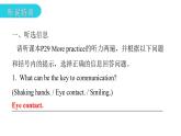 上海教育版英语八年级下册Module 1 Unit2 第4课时Listening and speaking教学课件