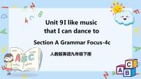 初中英语人教新目标 (Go for it) 版九年级全册Unit 9 I like music that I can dance to.Section A优秀ppt课件