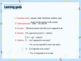 人教新目标 (Go for it) 版英语 Unit 10 You’re supposed to shake hands.(SectionAGrammar Focus-4c）课件+音频