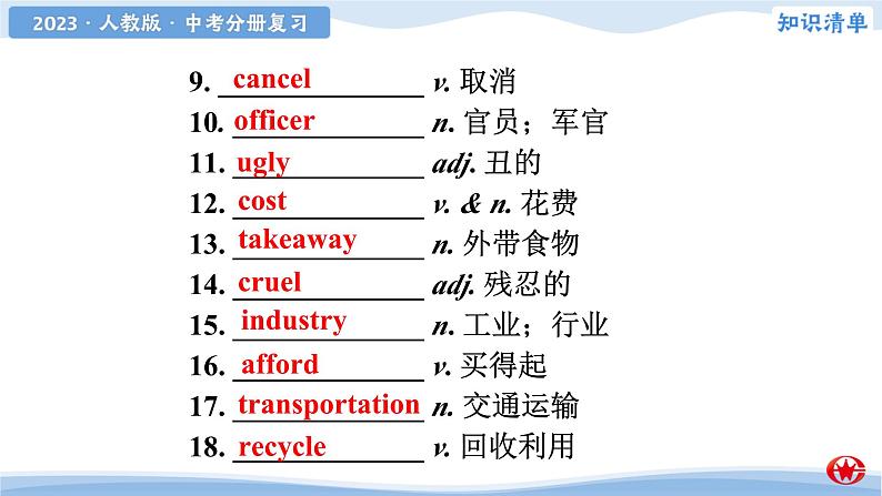 新目标九年级 Units 12-14课件PPT第5页