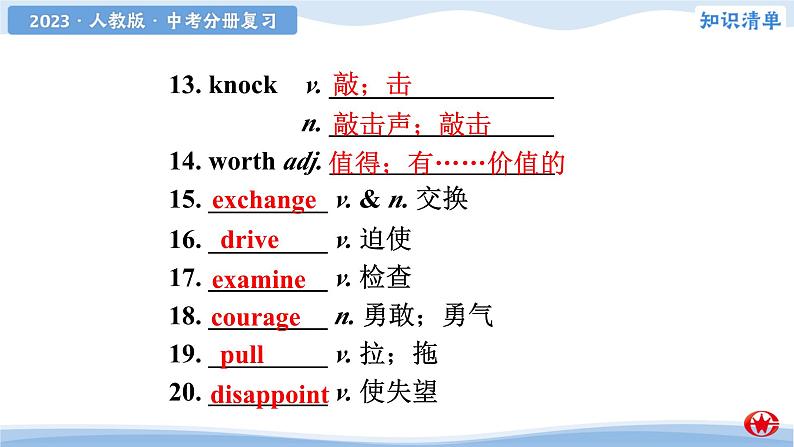 新目标九年级 Units 9-11课件PPT第6页