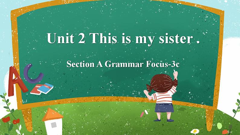 人教新目标初中英语七年级上册Unit 2 Section A Grammar Focus-3c第1页