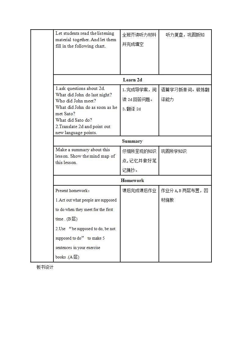 Unit 10 第1课时 (Section A 1a-2d)（教学设计）-2023-2024学年九年级英语全一册同步备课系列（人教新目标Go For It!）03