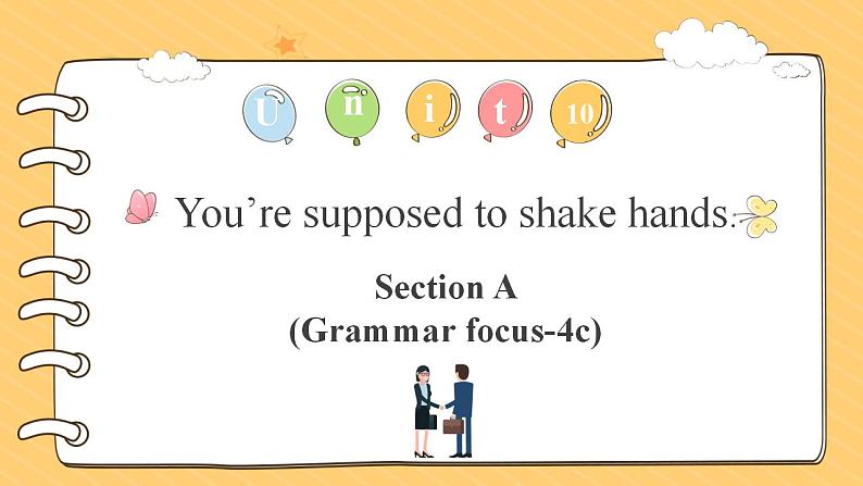 Unit 10 第3课时 (Section A Grammar focus-4c)（教学课件）-2023-2024学年九年级英语全一册同步备课系列（人教新目标Go For It）第1页