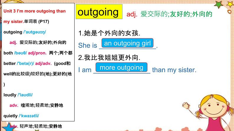 Unit3+SectionA词汇精讲课件 人教版英语八年级上学期第3页