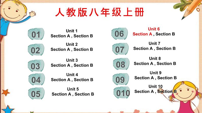 Unit6+SectionA词汇精讲课件 人教版英语八年级上学期02