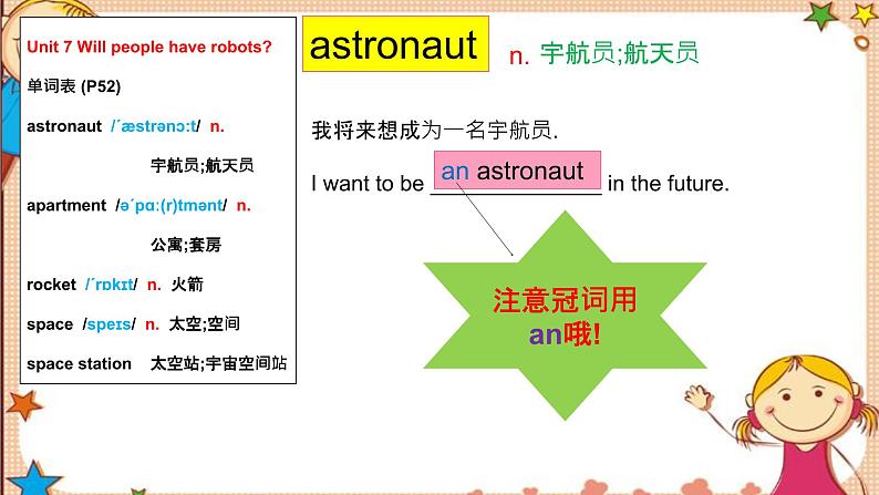 Unit7+SectionB词汇精讲课件 人教版英语八年级上学期第3页