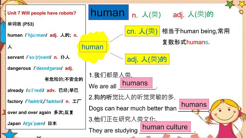 Unit7+SectionB词汇精讲课件 人教版英语八年级上学期第8页