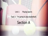 Unit 1 Playing Sports Topic 1 Section A 课件2022-2023学年仁爱版英语八年级上册