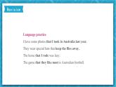 外研新标准英语九年级上册 Module 10 Unit 3 Language in use 课件+教案
