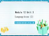 外研新标准英语九年级上册 Module 12 Unit 3 Language in use 第二课时课件+教案