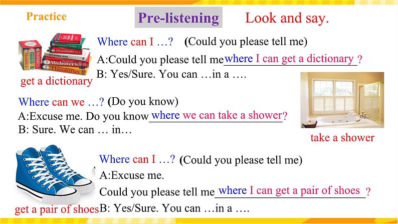 人教新目标版英语九年级Unit 3《Could you tell me where the restrooms are Section A 1a-2d》 课件+练习+音视频08