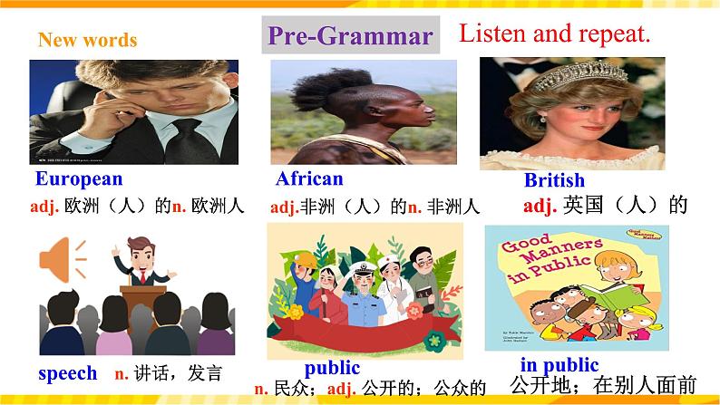 人教新目标版英语九年级Unit 4 《I used to be afraid of the dark. Section A Grammar focus-4c 》课件+练习+音频06
