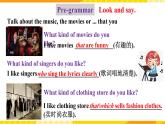 人教新目标版英语九年级Unit 9《 I like music that I can dance to. Section A Grammar focus-4c 》课件+练习+音频