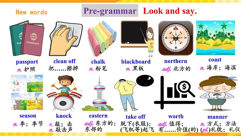 人教新目标版英语九年级Unit10《 You're supposed to shake hands. Section A Grammar focus-4c》 课件05