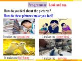 人教新目标版英语九年级Unit 11 《Sad movies make me cry. Section A Grammar focus-4c》 课件