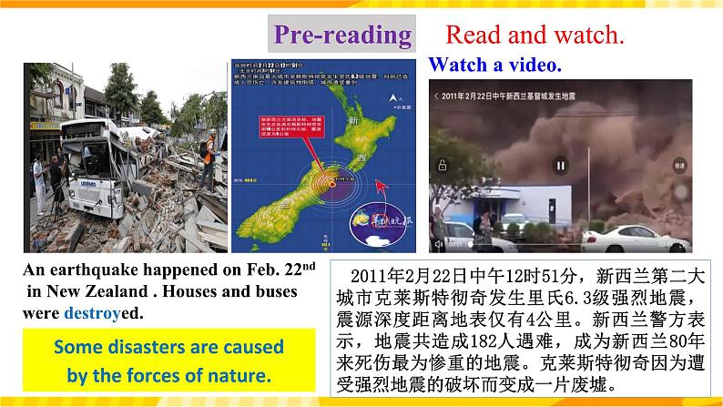 人教新目标版英语九年级Unit12《 Life is full of the unexpected.Section A 3a-3c》课件第8页