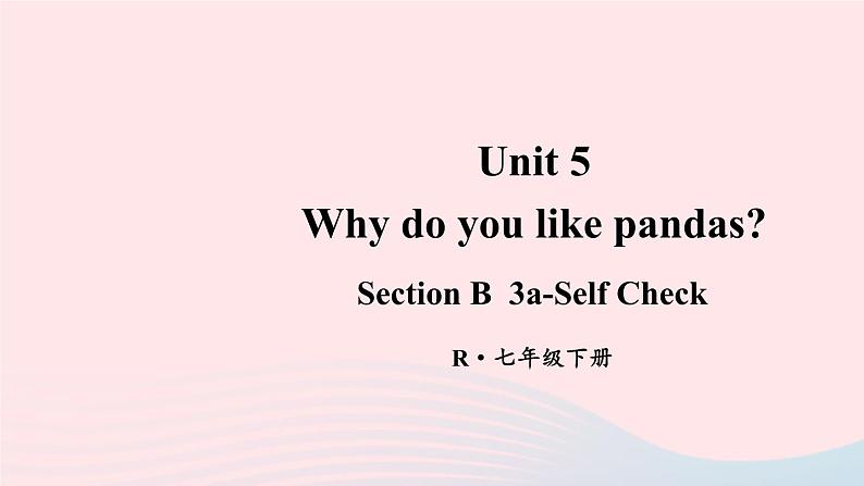 第5课时（B 3a-self check）第1页