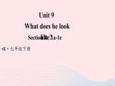 2023七年级英语下册Unit9Whatdoeshelooklike第3课时B1a_1e课件新版人教新目标版