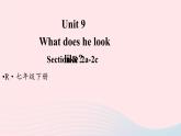 2023七年级英语下册Unit9Whatdoeshelooklike第4课时B2a_2c课件新版人教新目标版
