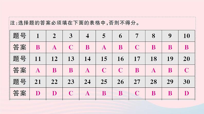 2023八年级英语下学期期中综合检测卷新版人教新目标版02