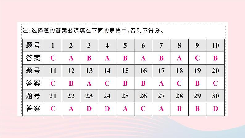 期末综合检测卷第2页