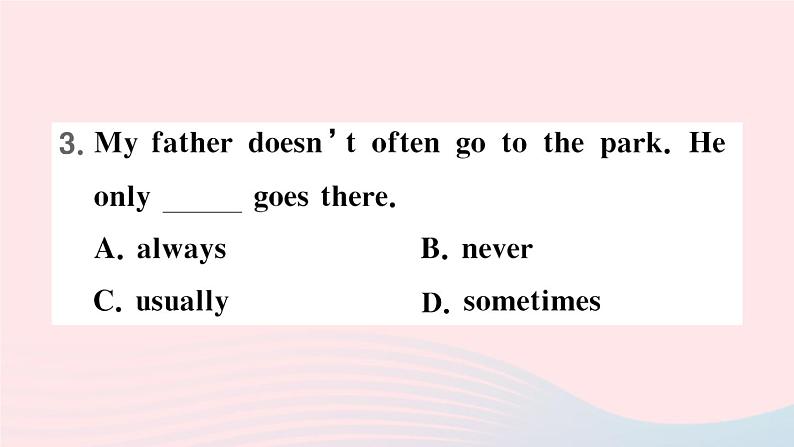 2023七年级英语下册Unit2Whattimedoyougotoschool第四课时SectionB2a～2c作业课件新版人教新目标版第7页