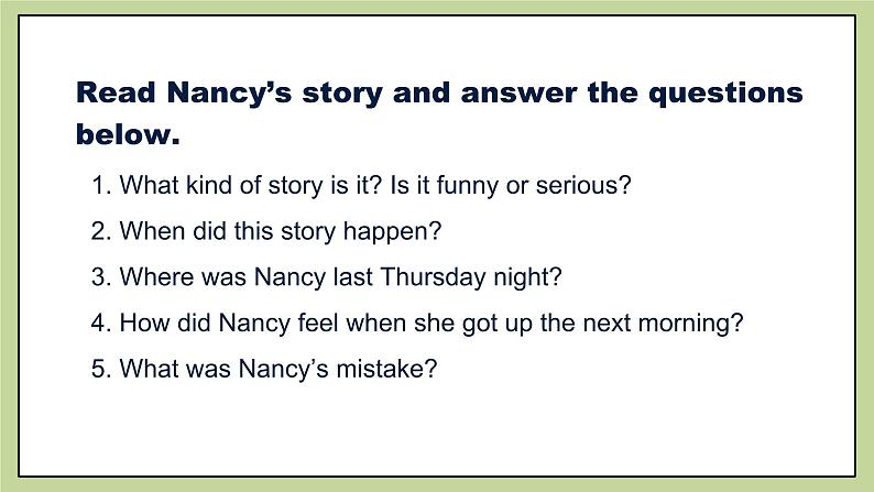 北师大版英语9年级上册 Unit 5 Communication Workshop PPT课件08