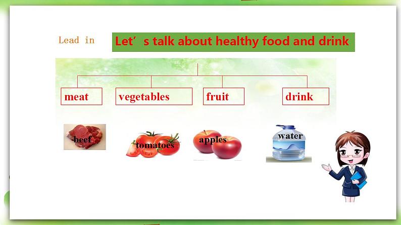 外研版英语7上Module 4 Healthy food Unit 3 Language in use 课件+教案+导学案02