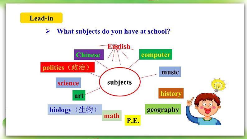 人教版新目标英语七上  Unit 9 My favorite subject is science. SectionB 2a-2c 阅读课件+导学案+音视频03