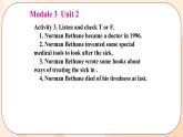 Module 3  Unit 2 教学课件 外研版英语九年级上册