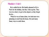 Module 4  Unit 2 教学课件 外研版英语九年级上册