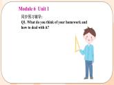 Module 6  Unit 1 教学课件 外研版英语九年级上册