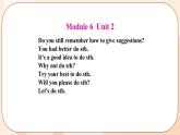 Module 6  Unit 2 教学课件 外研版英语九年级上册