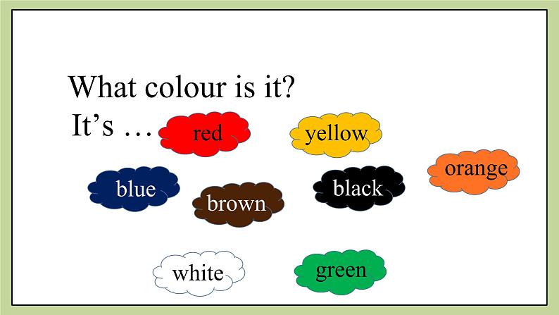 Starter Module3  Unit 3 What colour is it 课件+教案+练习03